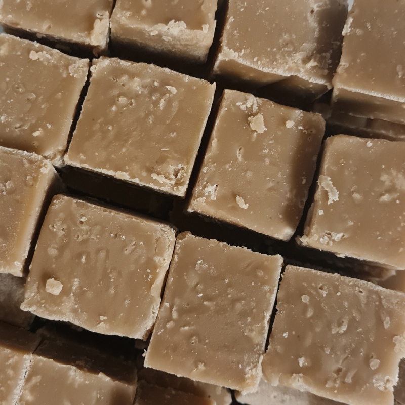 Salted Caramel Flavour Luxury Hand Made Fudge Factory
